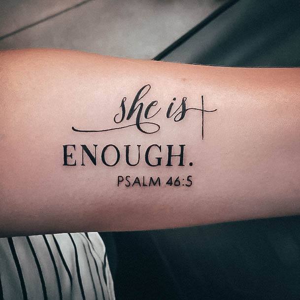 Fantastic Christian Tattoo For Women