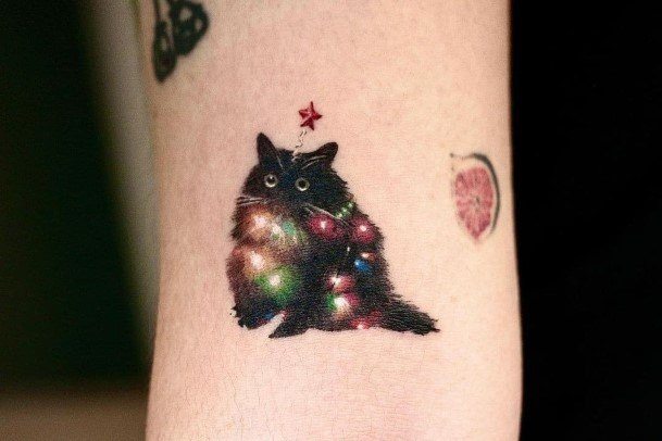 Fantastic Christmas Tattoo For Women