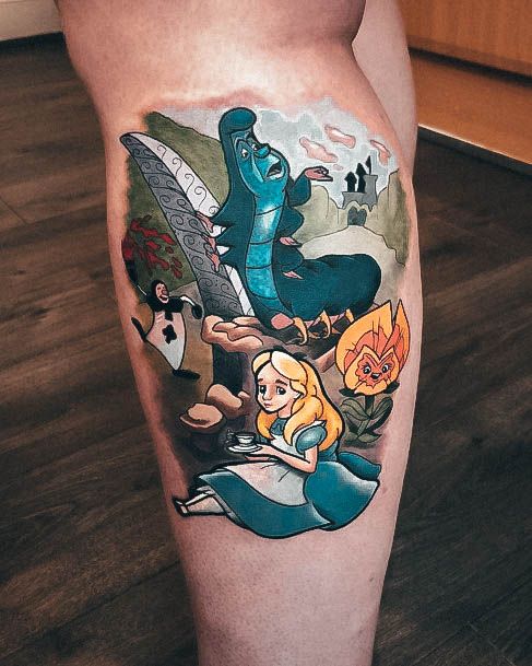 Fantastic Disney Tattoo For Women