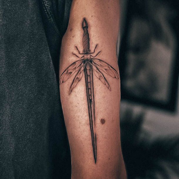 Fantastic Dragonfly Tattoo For Women