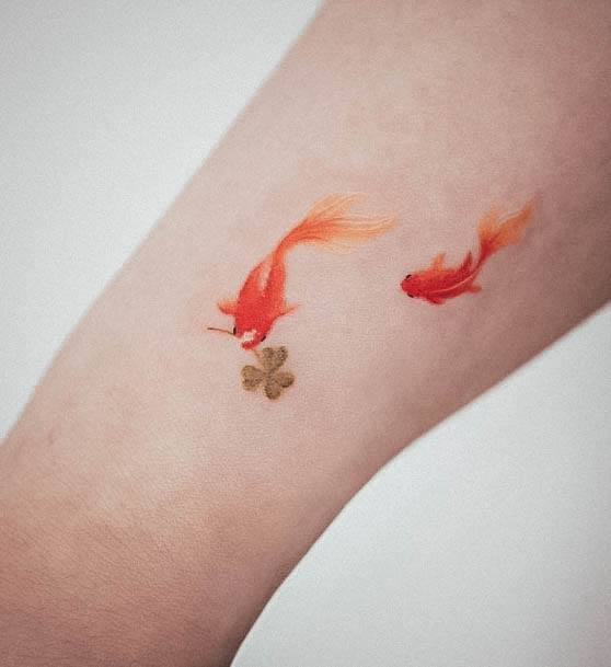 Fantastic Fish Tattoo For Women