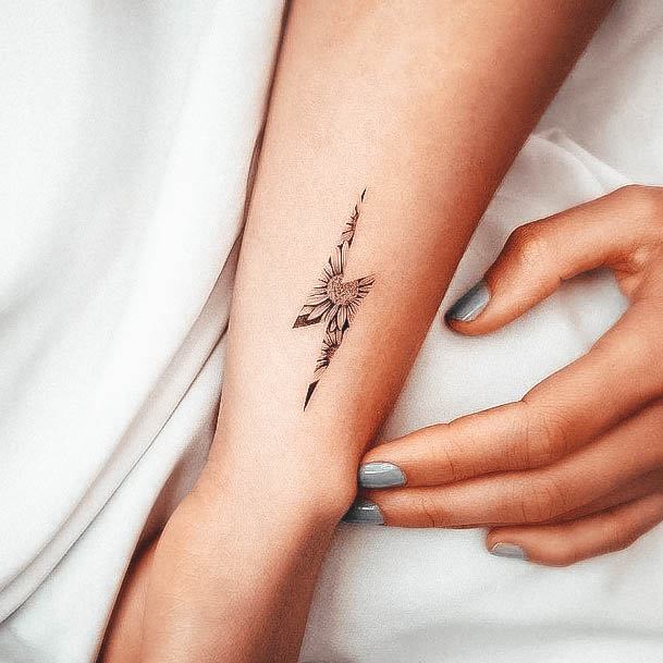 Fantastic Floral Tattoo For Women