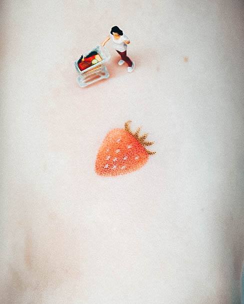 Fantastic Food Tattoo For Women