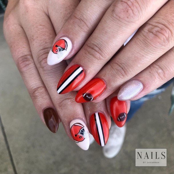 Fantastic Football Nail For Women