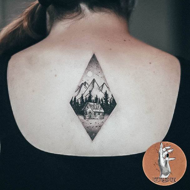 Fantastic Forest Tattoo For Women