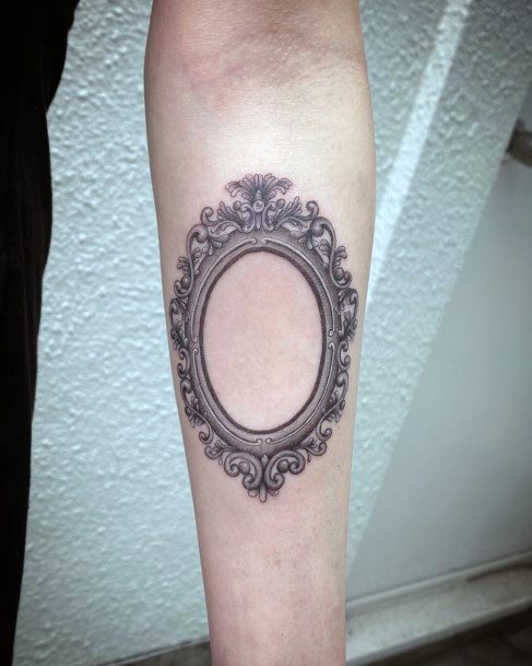 Fantastic Frame Tattoo For Women