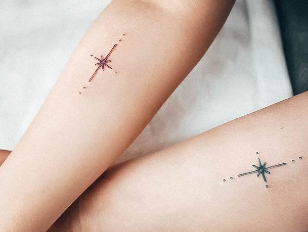 Fantastic Friendship Tattoo For Women