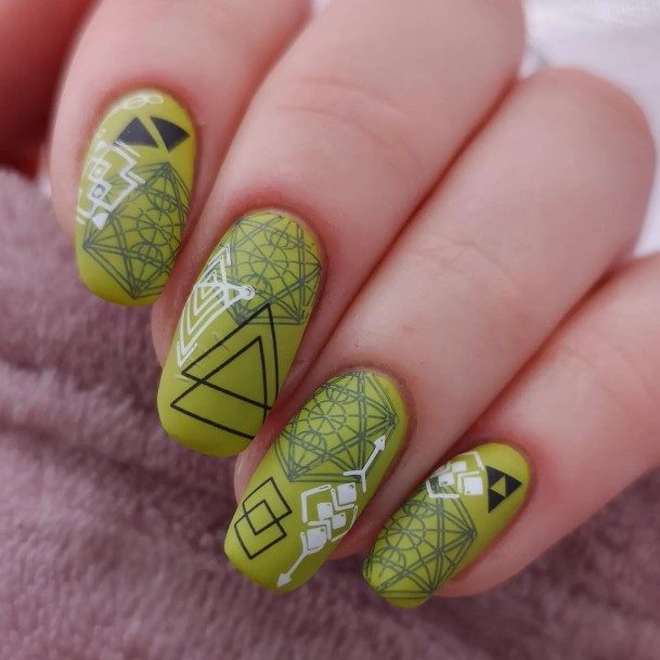 Fantastic Geometric Nail For Women