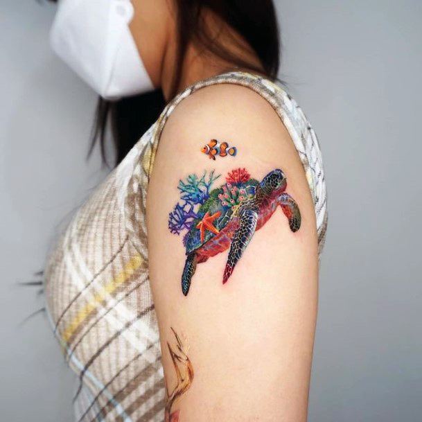 Fantastic Girly Tattoo For Women