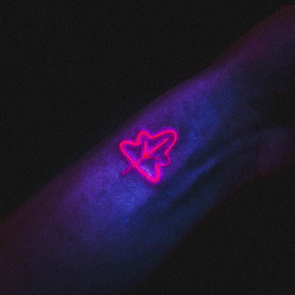 Fantastic Glow In The Dark Tattoo For Women Symbol Wrist