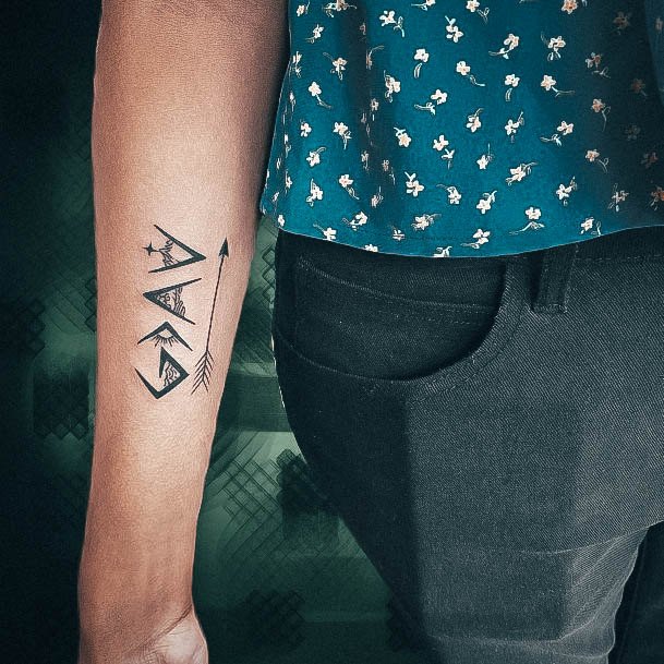 Fantastic God Is Greater Than The Highs And Lows Tattoo For Women