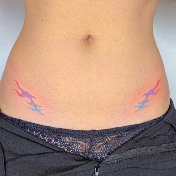 Fantastic Gradient Tattoo For Women