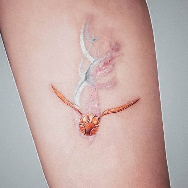 Fantastic Harry Potter Tattoo For Women Tiny