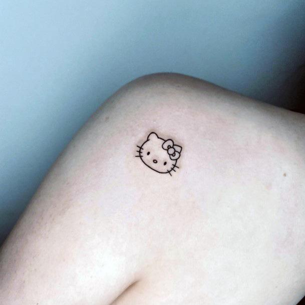 Fantastic Hello Kitty Tattoo For Women