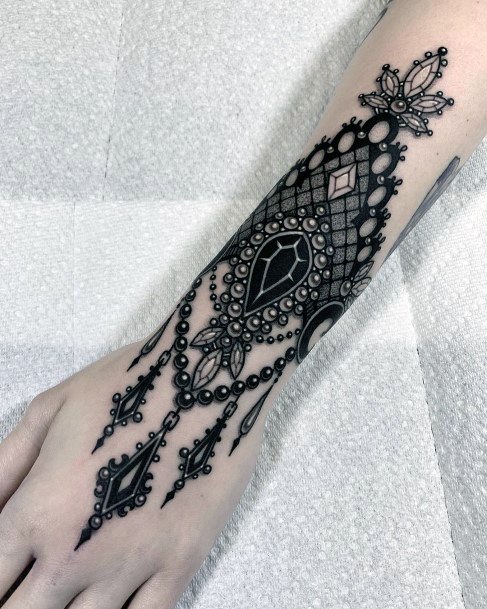 Fantastic Jewelry Tattoo For Women