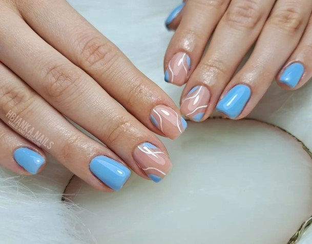 Fantastic Light Blue Nail For Women