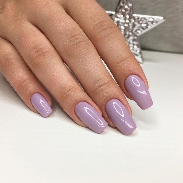 Fantastic Lilac Nail For Women