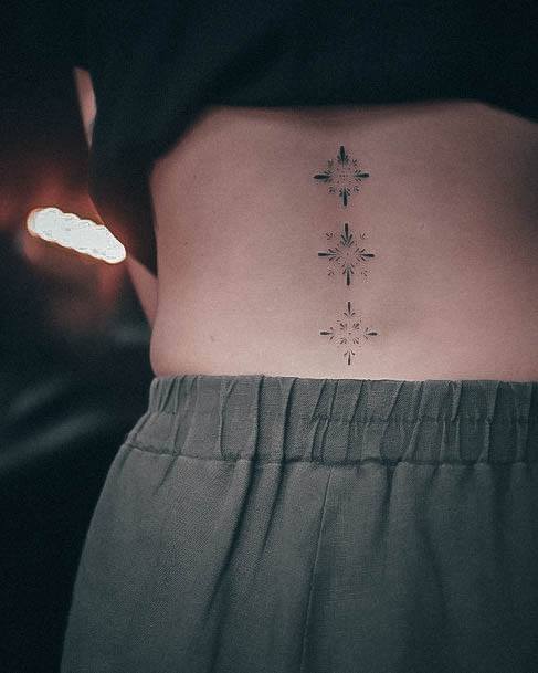 Fantastic Lower Back Tattoo For Women