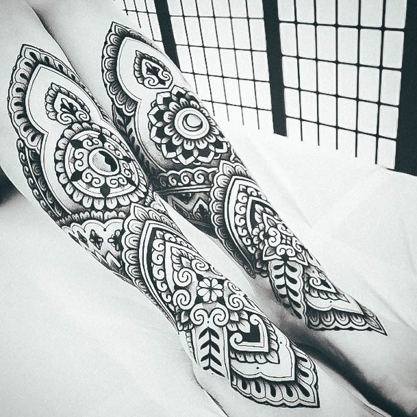 Fantastic Mandala Tattoo For Women