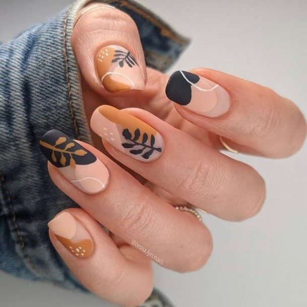 Fantastic Matte Fall Nail For Women