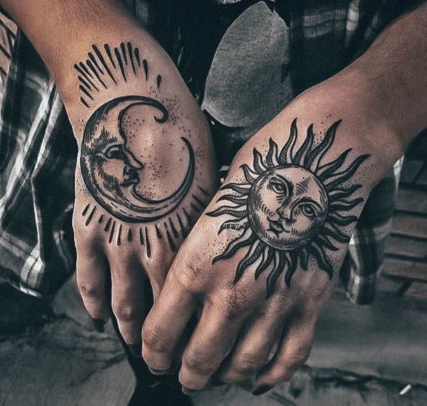 Fantastic Moon Tattoo For Women