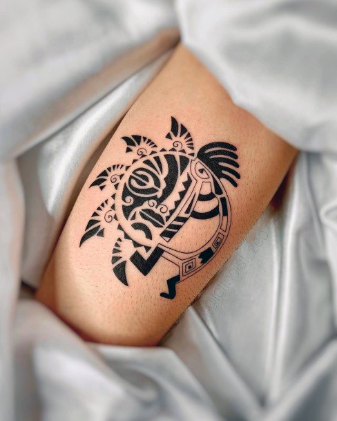 Fantastic Native American Tattoo For Women