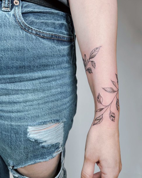 Fantastic Olive Branch Tattoo For Women