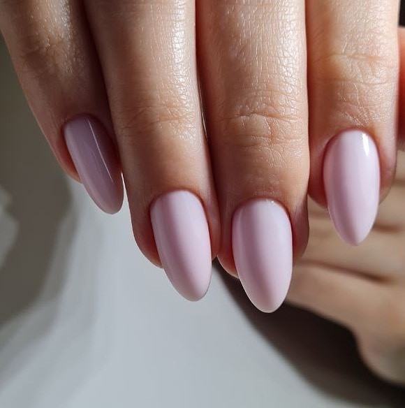 Fantastic Pale Pink Nail For Women