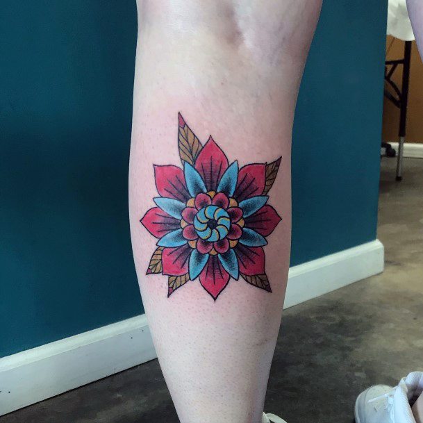 Fantastic Pin Wheel Tattoo For Women