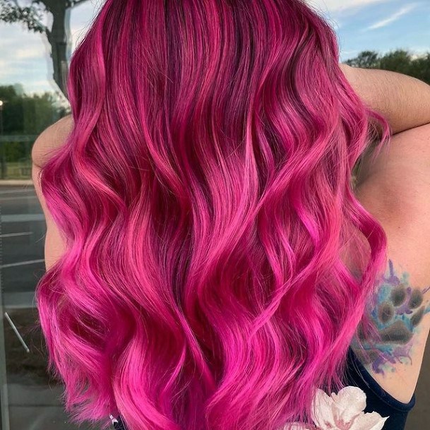 Fantastic Pink Ombre Hairstyles For Women