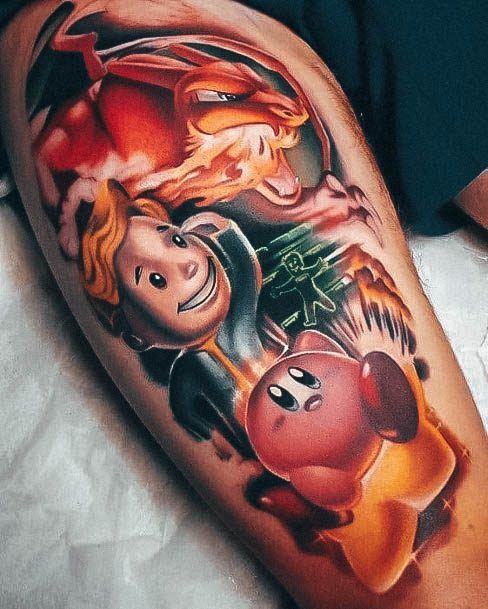 Fantastic Pokemon Tattoo For Women