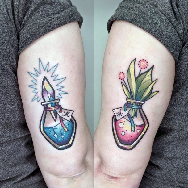Fantastic Potion Tattoo For Women