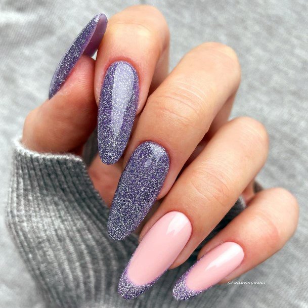 Fantastic Purple Dress Nail For Women