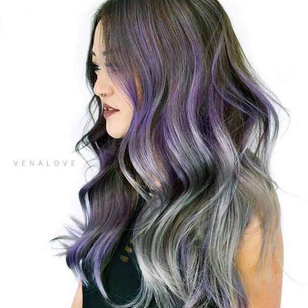 Top 100 Best Purple Hairstyles For Women - Gorgeous Hair Ideas