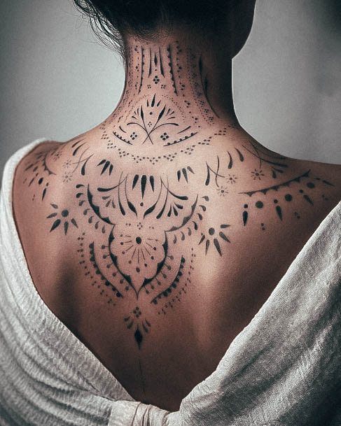 Fantastic Sacred Geometry Tattoo For Women