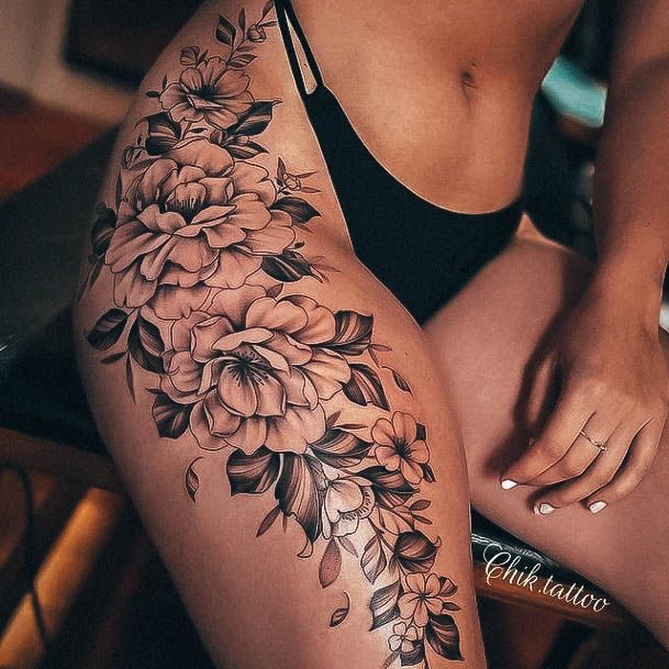 Fantastic Side Tattoo For Women