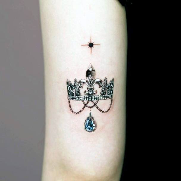 Fantastic Silver Tattoo For Women