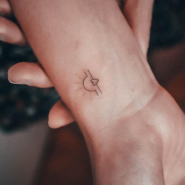 Fantastic Small Simple Tattoo For Women