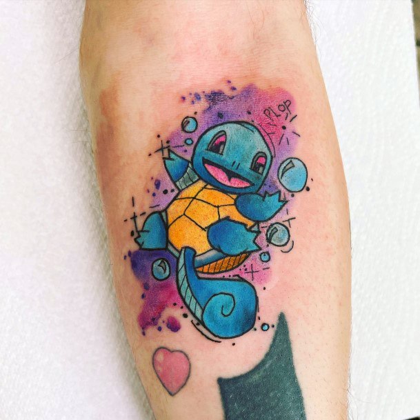 Fantastic Squirtle Tattoo For Women