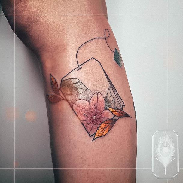 Fantastic Tea Tattoo For Women