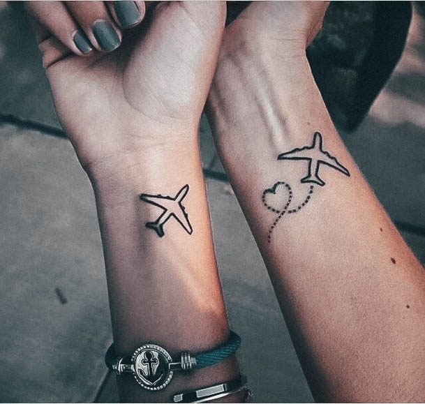 Fantastic Travel Tattoo For Women