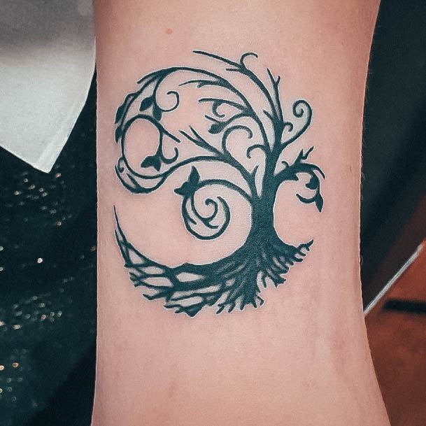 Fantastic Tree Of Life Tattoo For Women