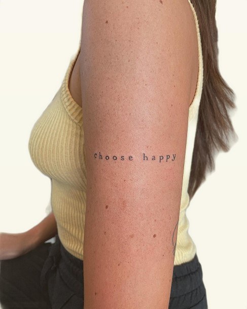 Fantastic Typewriter Tattoo For Women