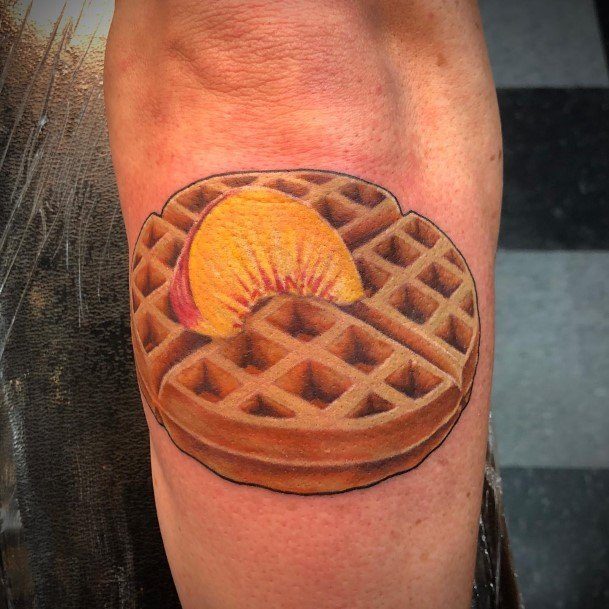 Fantastic Waffle Tattoo For Women