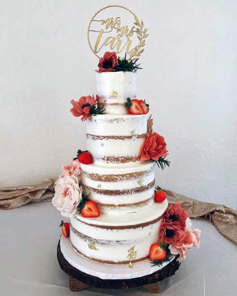 Fantastic Wedding Cake Flowers