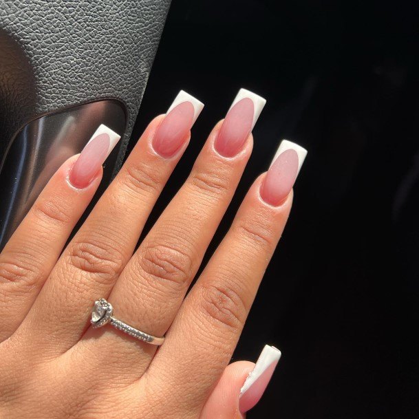 Fantastic White French Tip Nail For Women