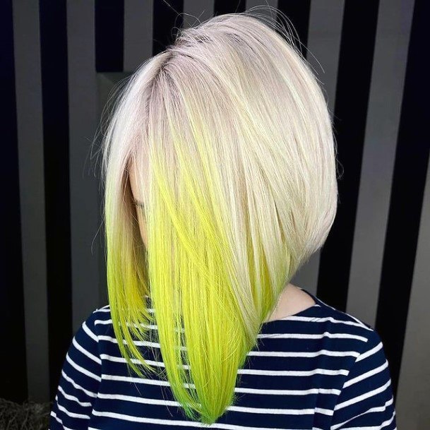 Fantastic Yellow Ombre Hairstyles For Women