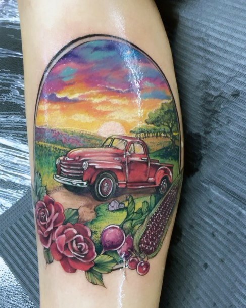 Farm Girls Tattoo Ideas