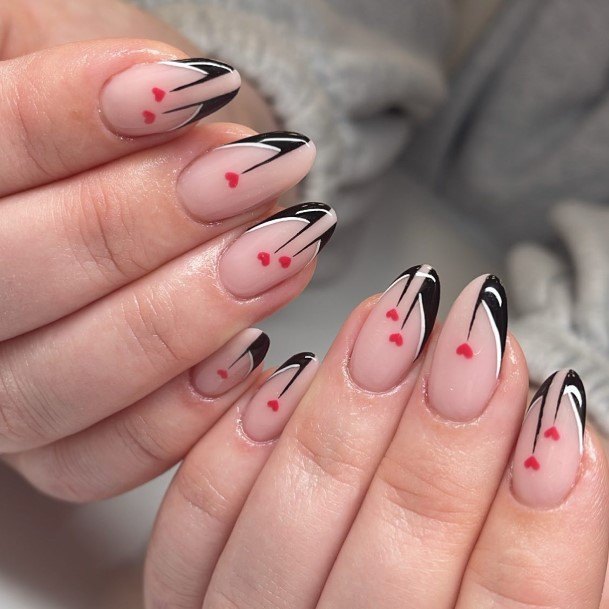 February Female Nail Designs