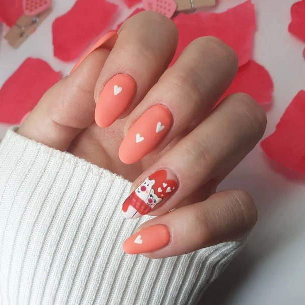 February Nail Feminine Designs